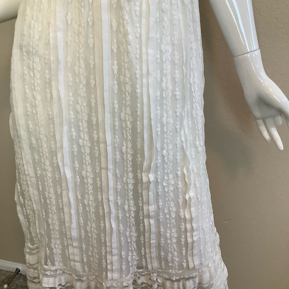 Jessakae Elegant White Lace Short Sleeve Dress - Picture 9 of 9